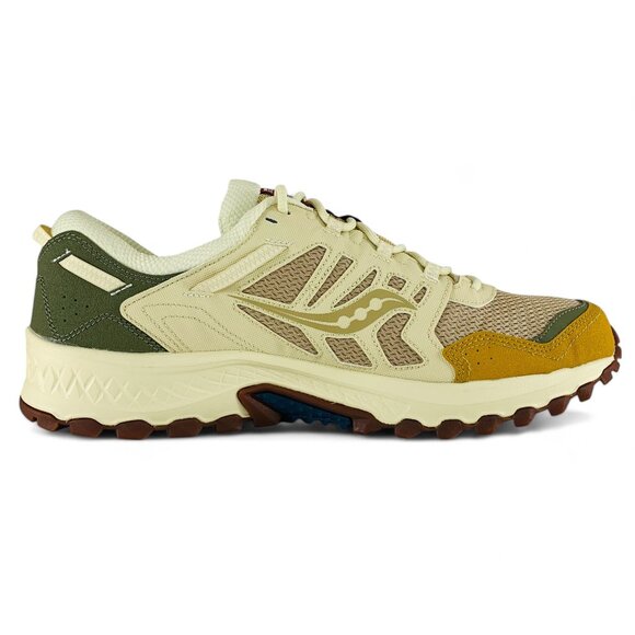 Saucony Grid Peak Tan Chino Green Men's Shoes Athletic Sneakers S70814-5 - Picture 2 of 10